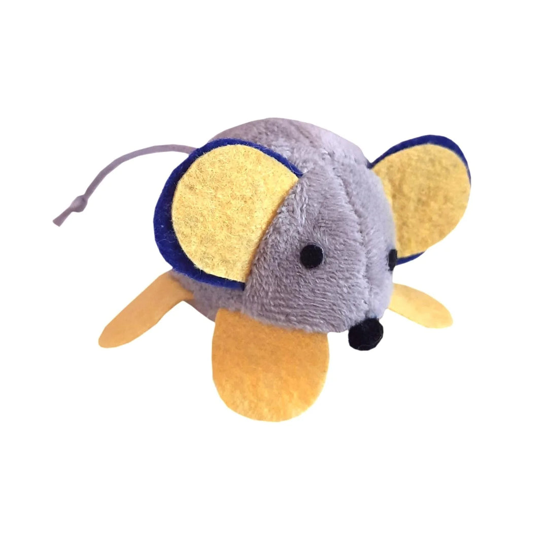 NB Cat Toy-Mouse with Pull String