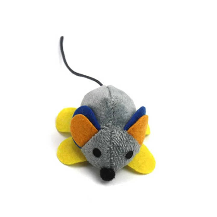 NB Cat Toy-Mouse with Pull String