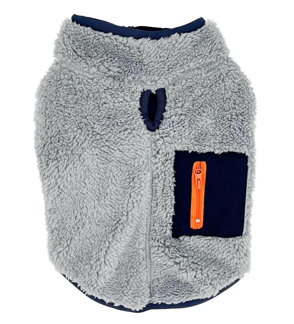 Nunbell Cozy Sherpa Fleece Winter Jacket for Dogs