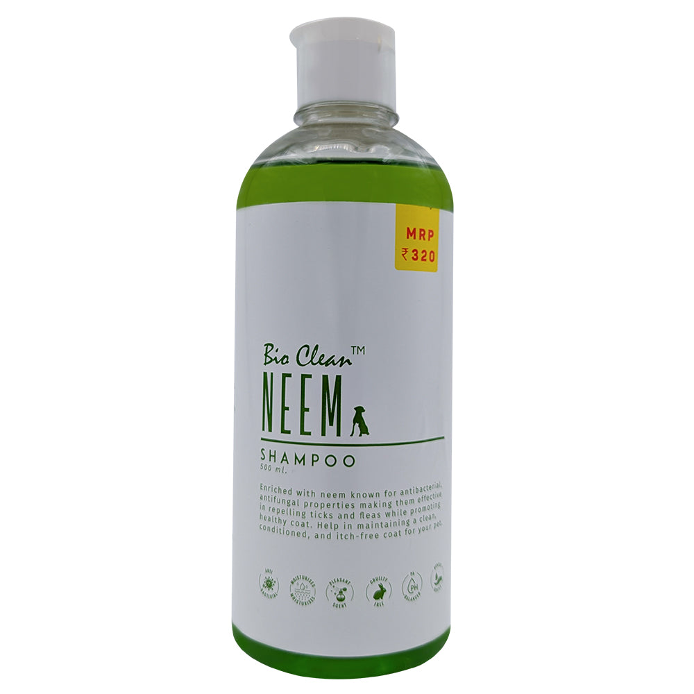 Bio Clean Neem Shampoo for Dogs & Cats