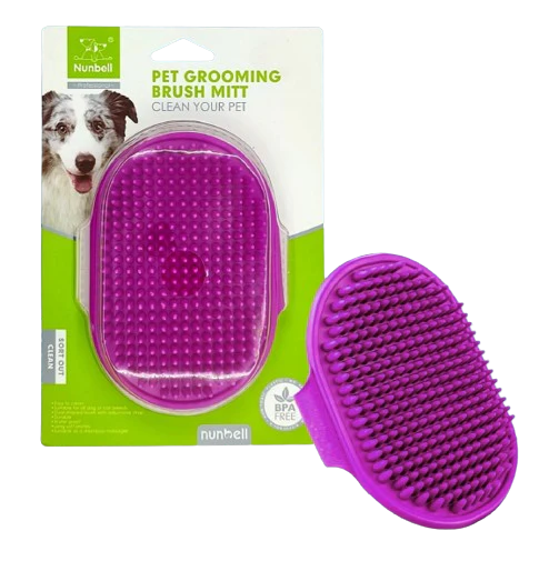 Nunbell Palm Comb for Pet (Color May Vary)