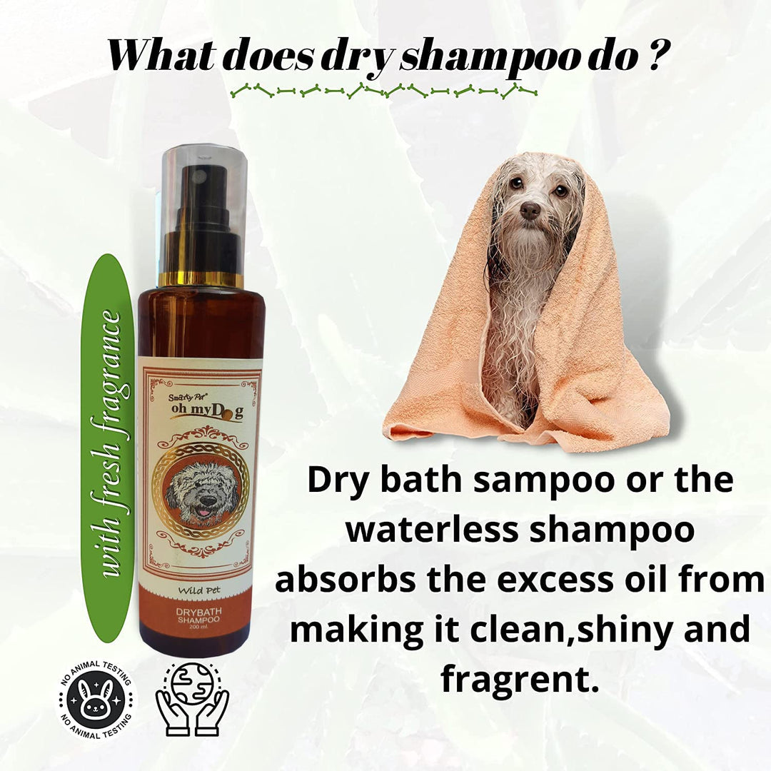 Oh My Dog - Dry Bath Wild Pet 200ml