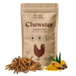 Load image into Gallery viewer, Oye Bark Chewster Dehydrated Chicken Feet Dog Treats – 100g