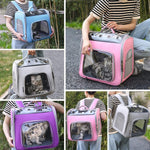 Load image into Gallery viewer, Pet Carry Bag-Transparent Top (Color May Vary)