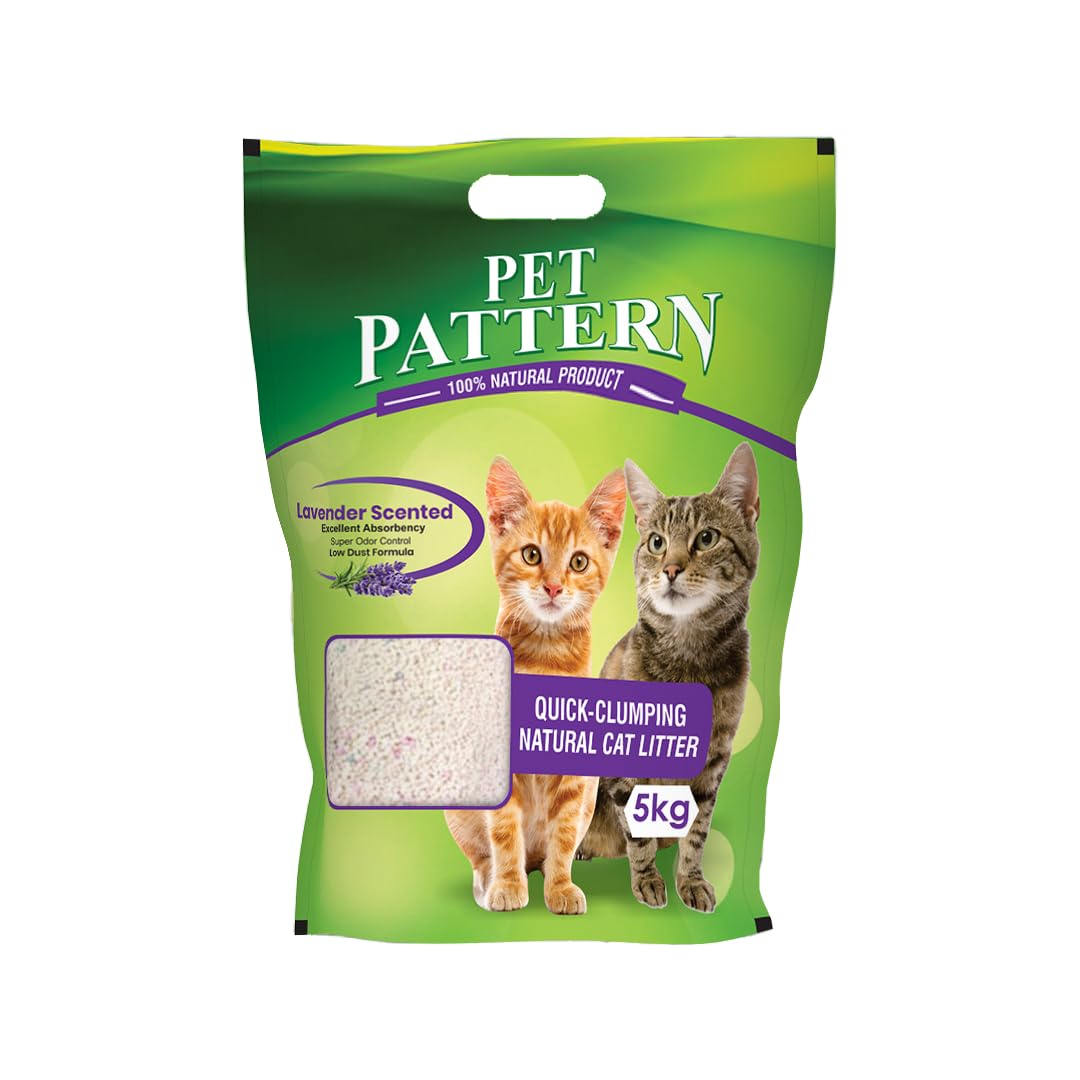 Pet Pattern Cat Litter Lavender 5Kg