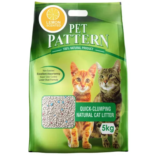 Pet Pattern Cat Litter Lemon 5Kg