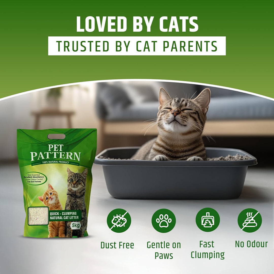 Pet Pattern Cat Litter Plain