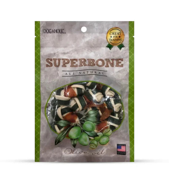 Petaholic Superbone Knotted Bone Olive Oil
