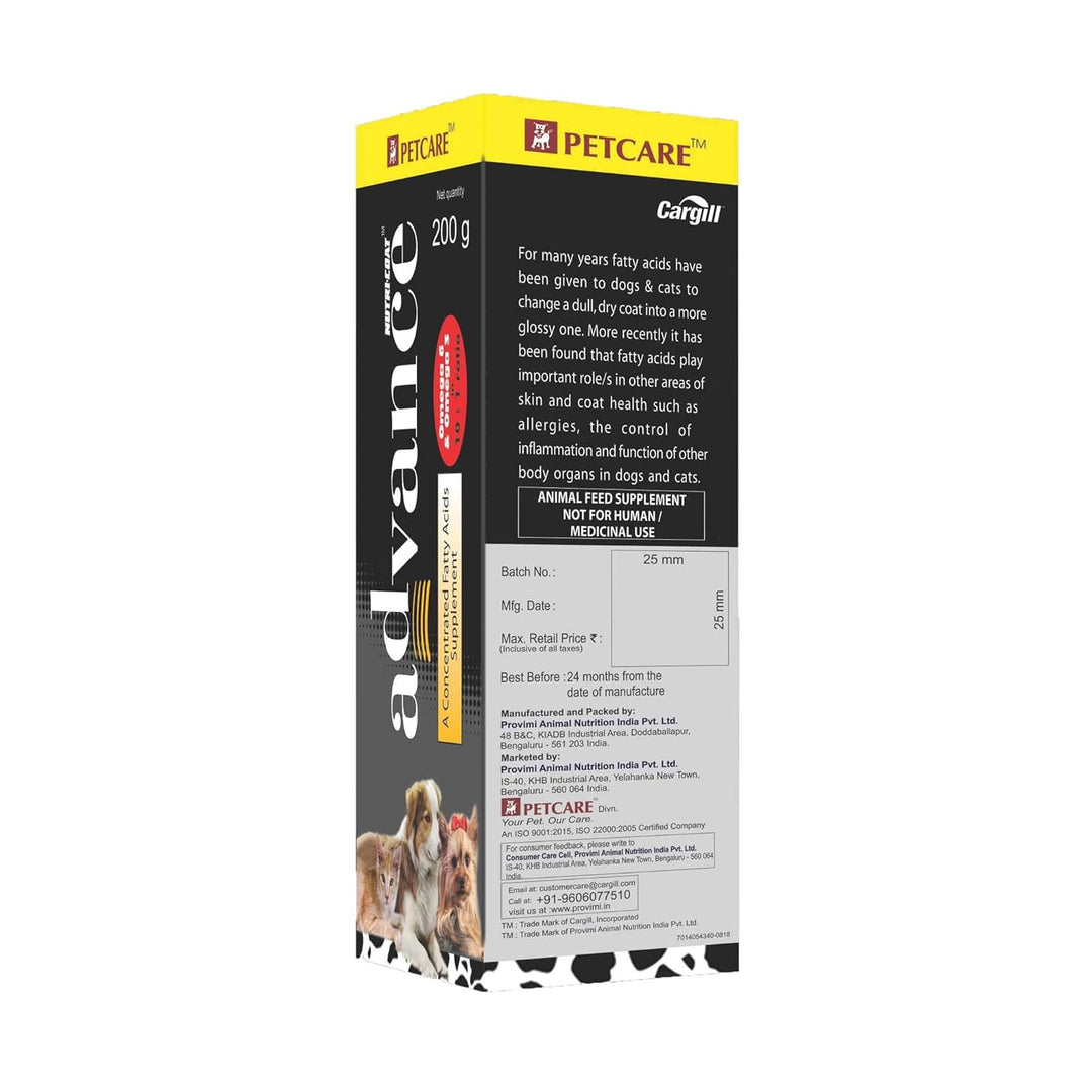 Petcare Nutricoat Advance Omega 3 + 6 Syrup for Dogs and Cats