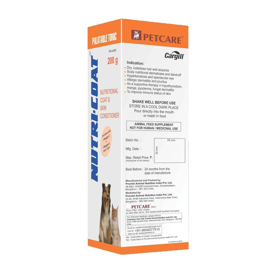 Petcare Nutricoat Coat & Skin - 200ml