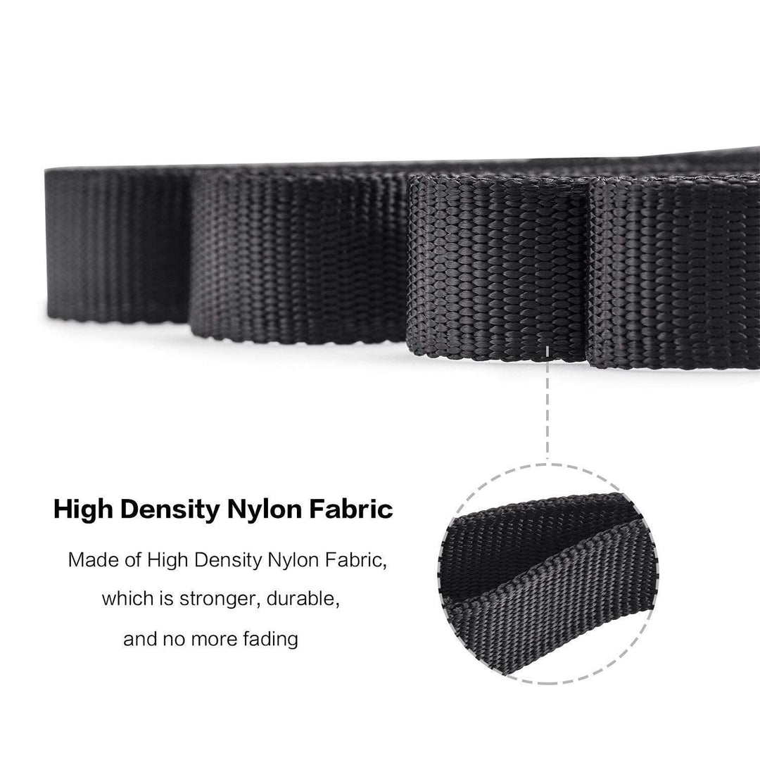 Plain Nylon Padded Leash & Harness Set for Dogs (Color May Vary)