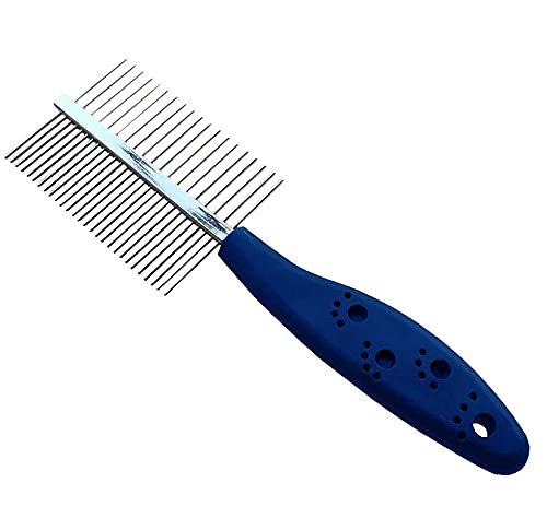 Plastic Handle Comb - Double