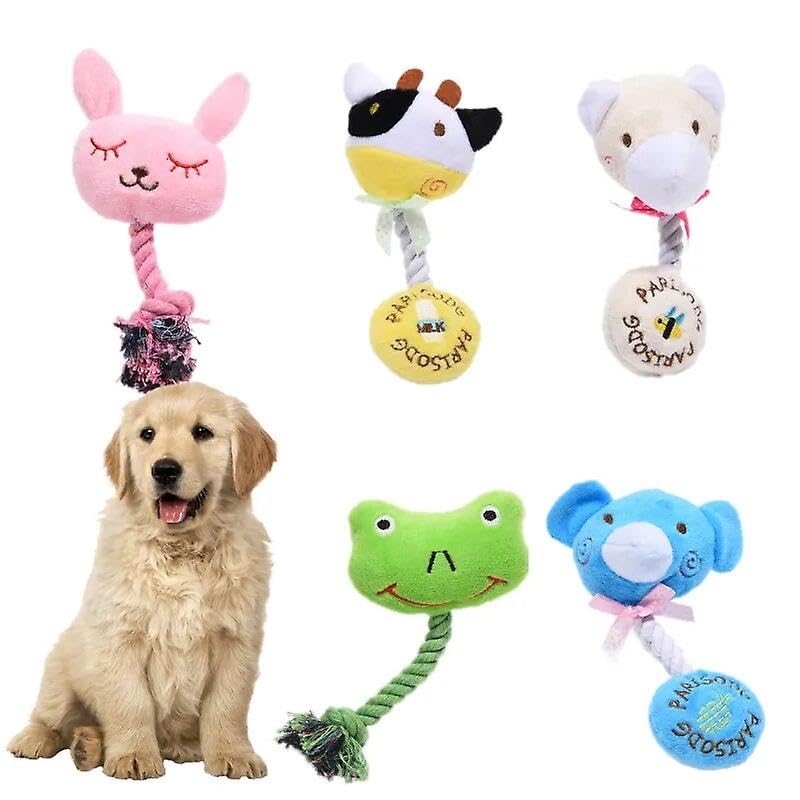 Plush Chew Toy-Teddy with Ribbon