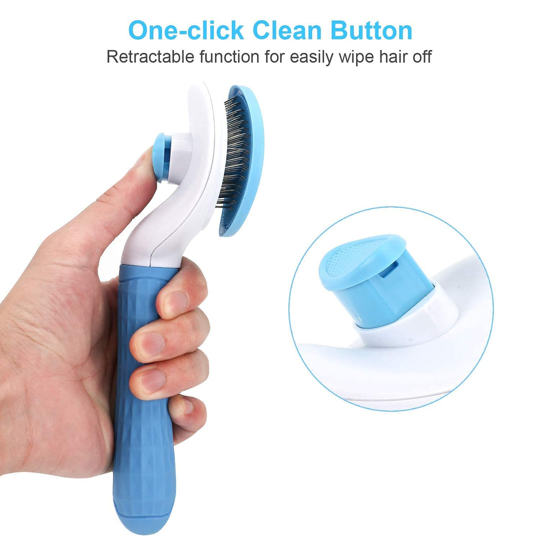 Push-to-Clean Sleeker for Pet Oval Shape