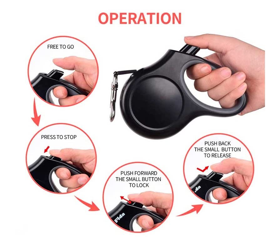 Retractable Leash - Large