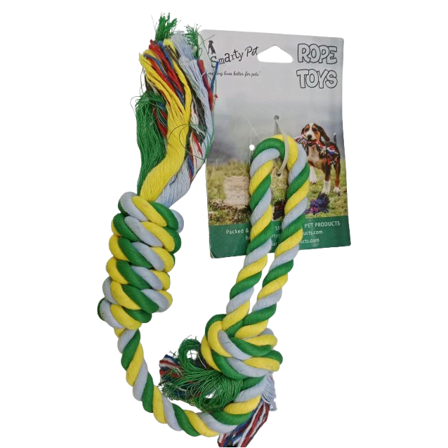 Rope Toy Single String with Spiral Roller