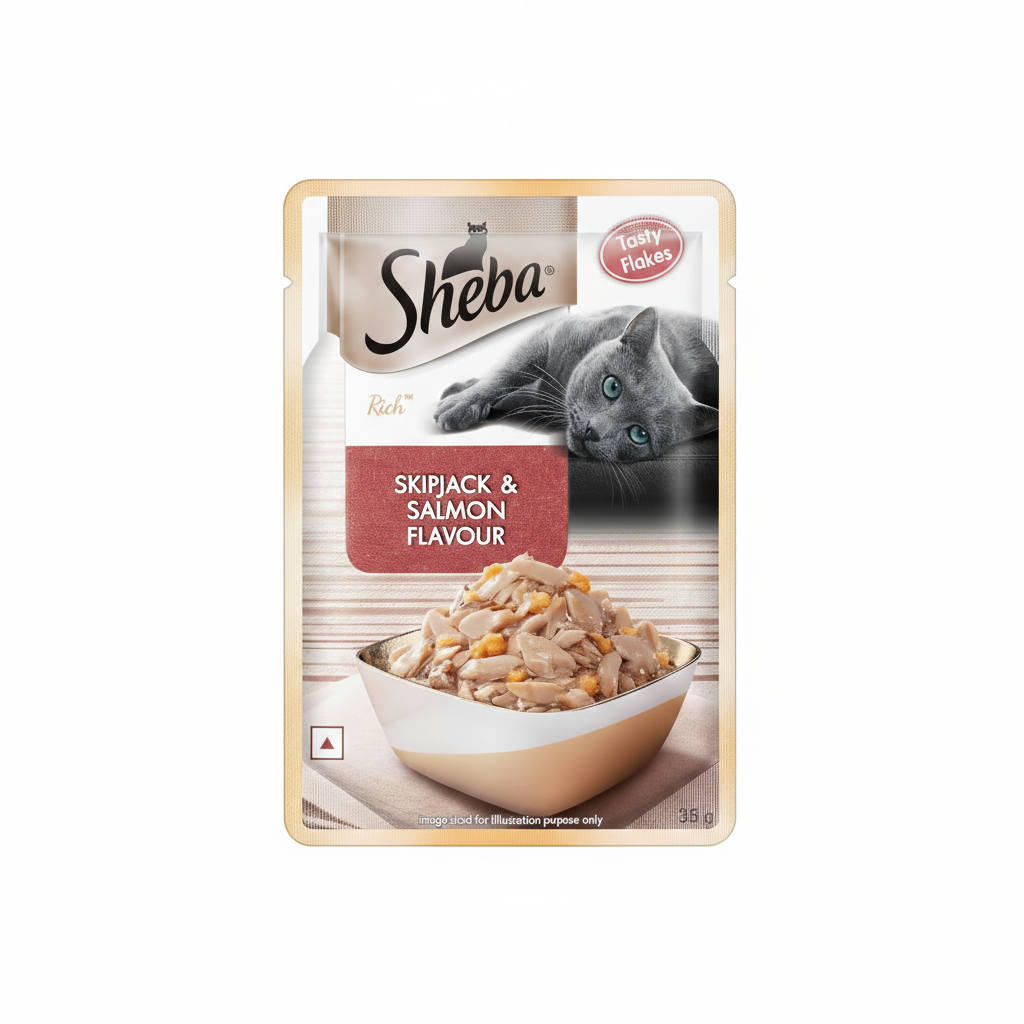 Sheba Skipjack & Salmon Flavour