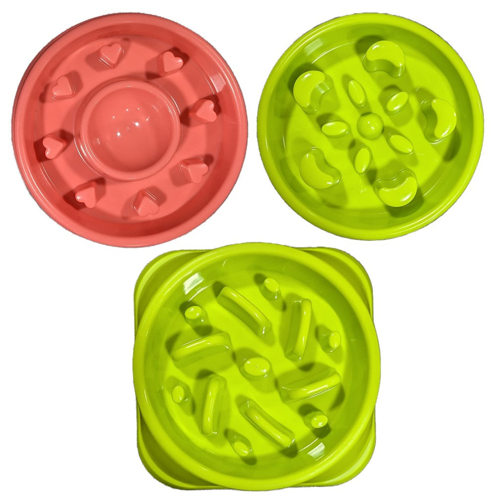 Interactive Maze Slow Feeder Pet Bowl | Multi-Shape Digestive Health Series