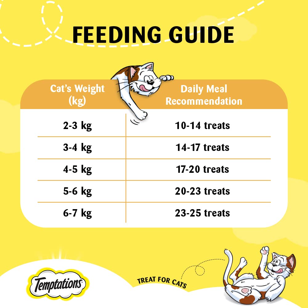Temptations Tasty Chicken Flavour Cat Treats (85g)