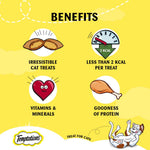 Load image into Gallery viewer, Temptations Tasty Chicken Flavour Cat Treats (85g)