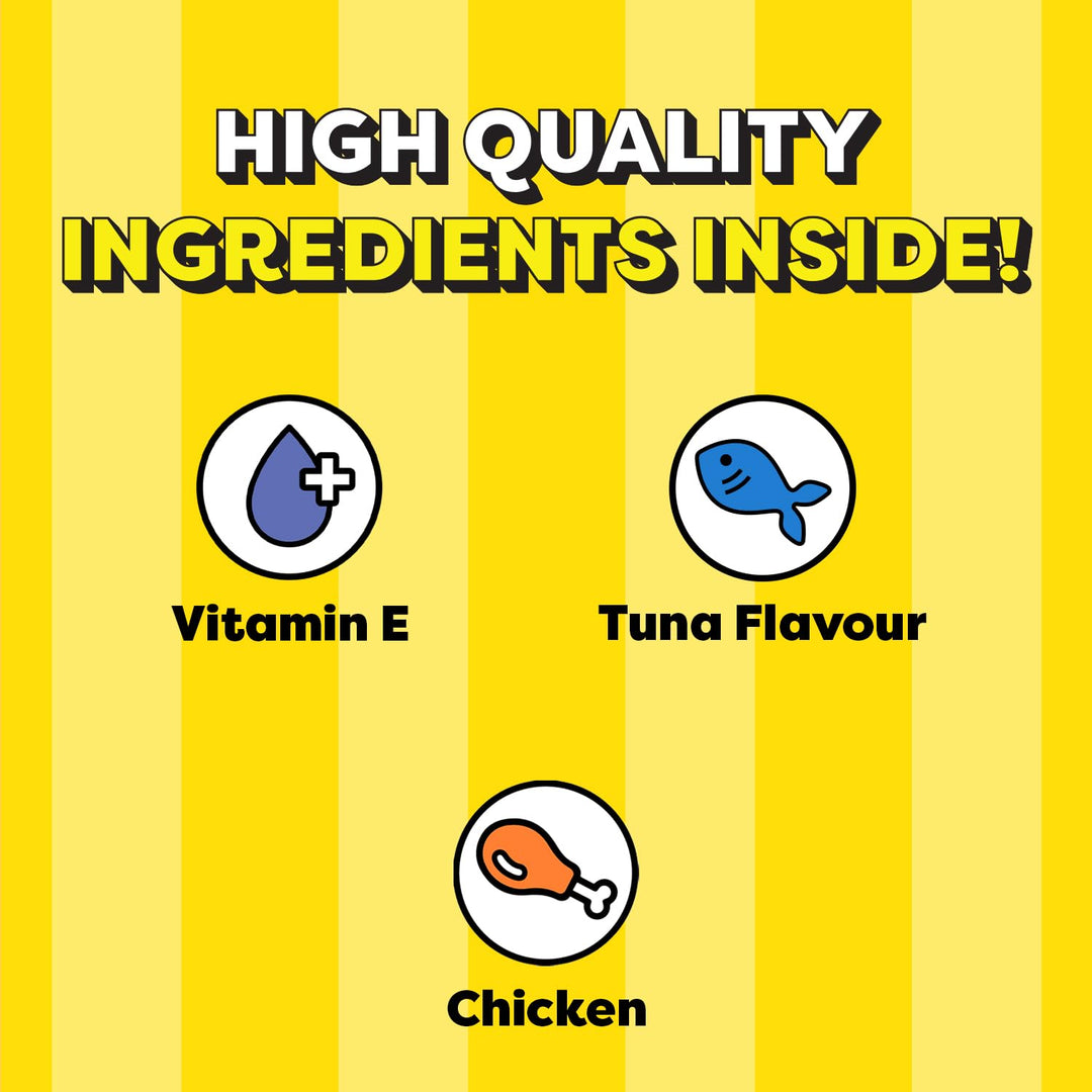 Temptations Creamy Purrrr-ée - Chicken and Tuna Flavors Cat Treat