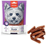 Load image into Gallery viewer, Wanpy Oven-Roasted Duck Sausages for Dogs (100g)