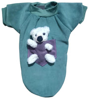 Winter Teddy Fleece Dog T-Shirt
