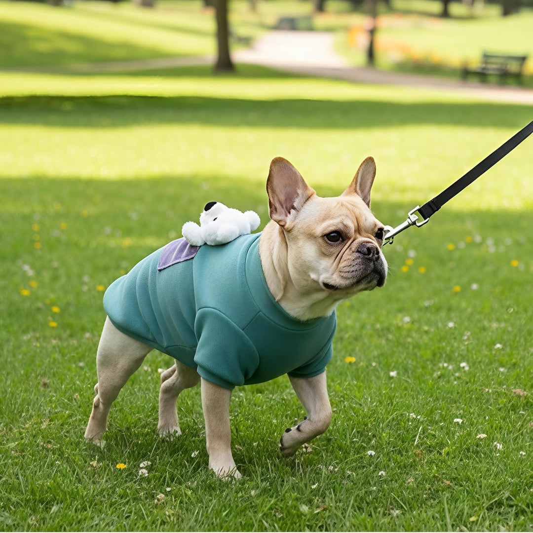 Winter Teddy Fleece Dog T-Shirt