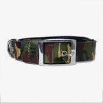Load image into Gallery viewer, Heavy-Duty Camouflage Padded Dog Collar | Poly-Print Nylon and Foam Cushioned