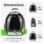 Load image into Gallery viewer, Astraunaut Bag-Transparent Window