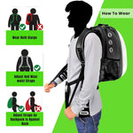 Load image into Gallery viewer, Astraunaut Bag-Transparent Window