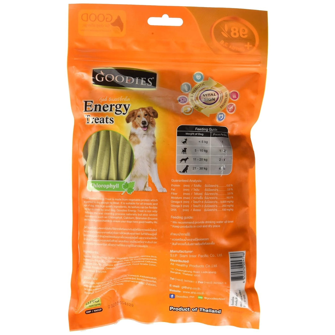 Goodies Energy  Dog Treats – Chlorophyll Flavour