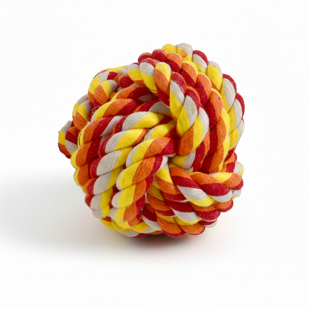 SmartyPet Durable Cotton Rope Ball