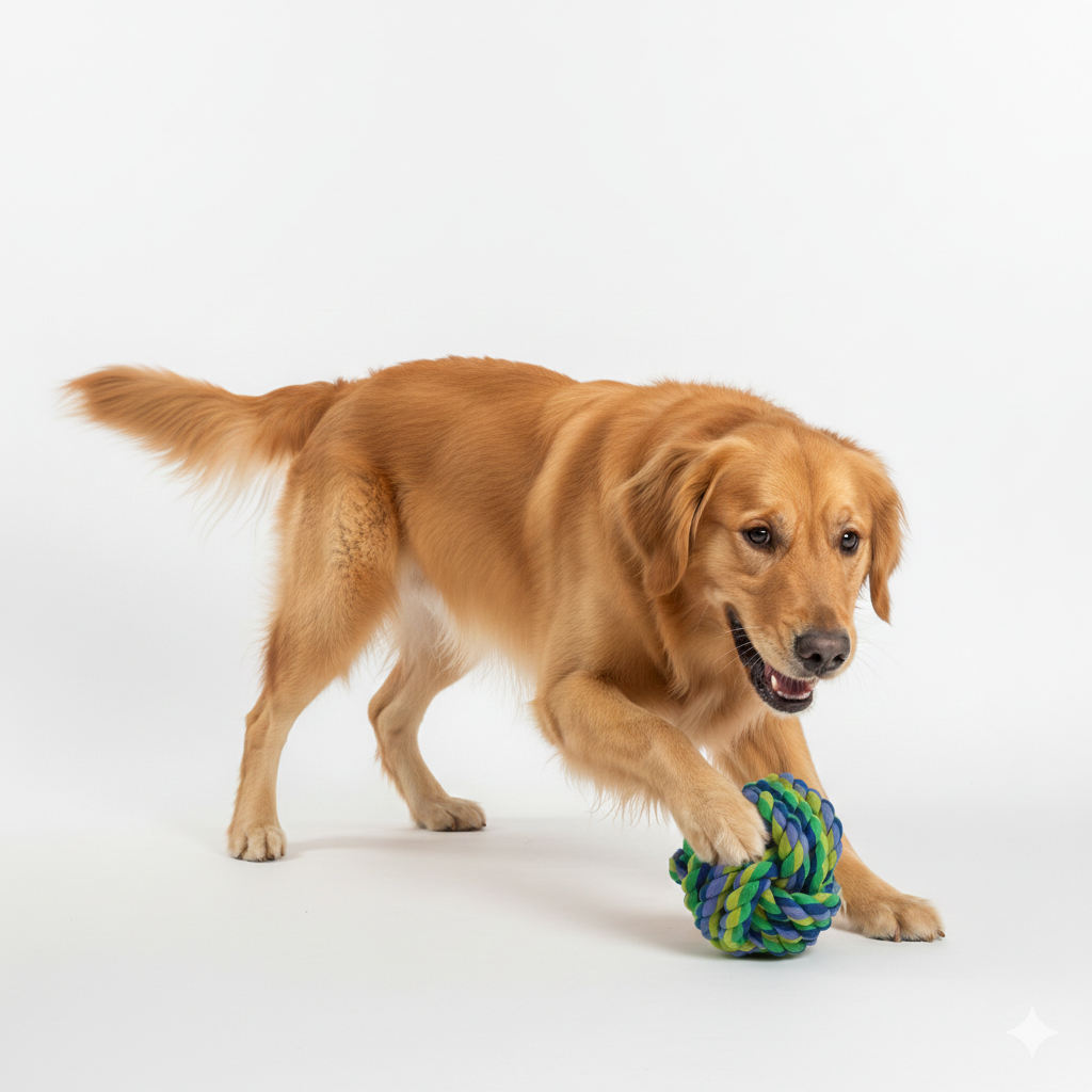 SmartyPet Durable Cotton Rope Ball