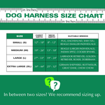 Load image into Gallery viewer, Basil Solid Color Padded Dog Harness – S, M, L, XL | Comfortable &amp; Adjustable Pet Harness