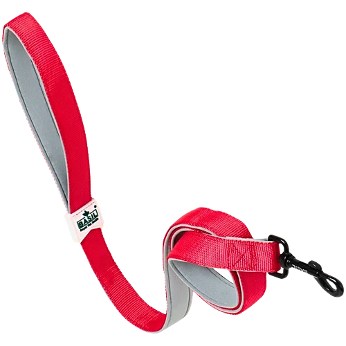 Basil Solid Color Padded Leash for Dogs – S, M, L, XL | Comfortable & Durable Pet Leash