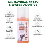 Load image into Gallery viewer, Basil Mouth Freshening Spray for Dogs – Cinnamon Flavor | Natural Oral Hygiene Spray 130ml