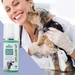 Load image into Gallery viewer, Basil Mouth Freshening Spray for Dogs – Spearmint Flavour, 130ml | Natural Oral Hygiene Spray for Fresh Breath &amp; Dental Health