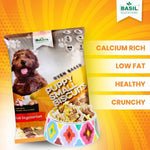 Load image into Gallery viewer, Basil Dog Biscuit Puppy Chicken Egg &amp; Milk 900gm – Healthy Crunchy Treats for Growing Puppies