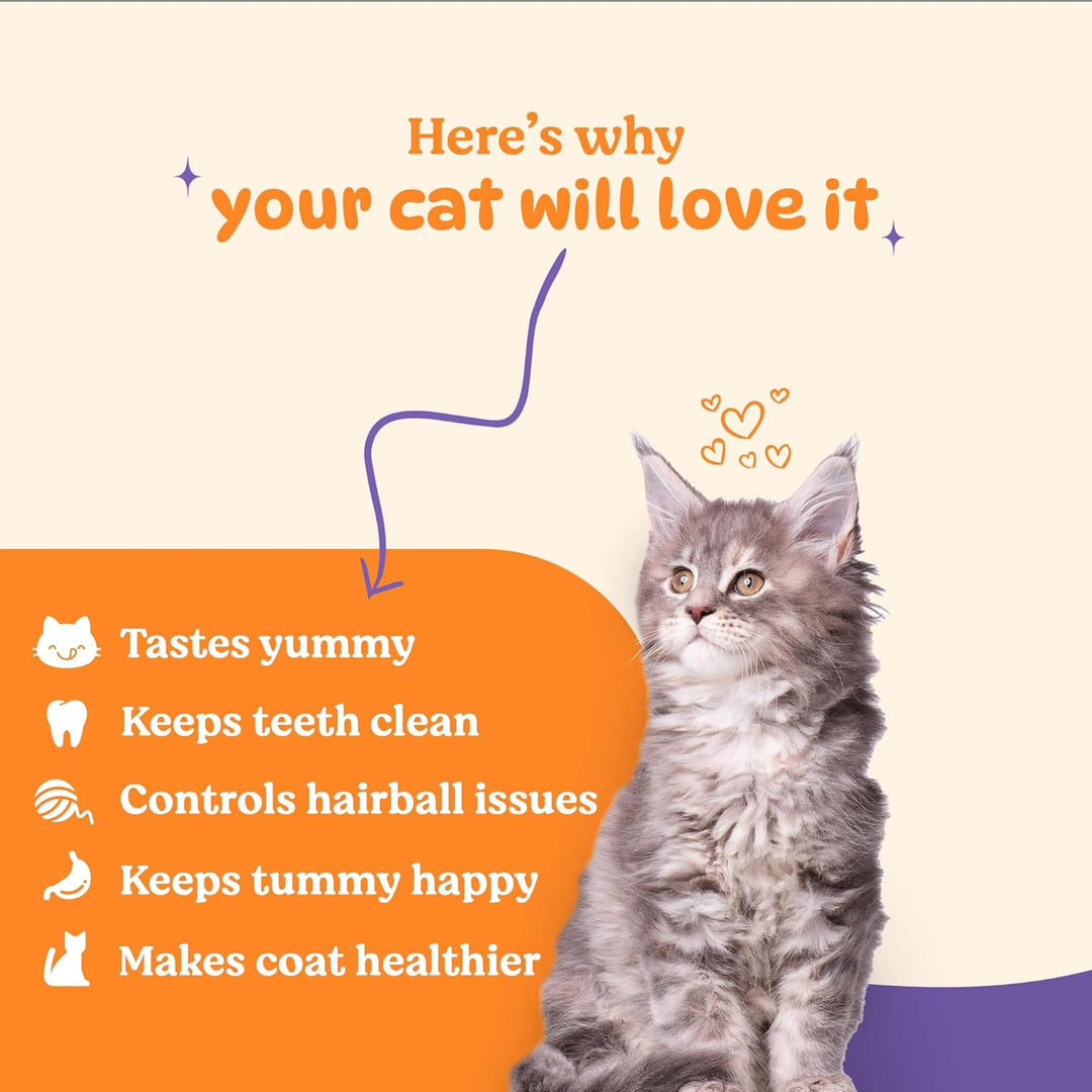 Basil Purrfect Dental Sticks for Cats – Tuna & Cranberry (44g)