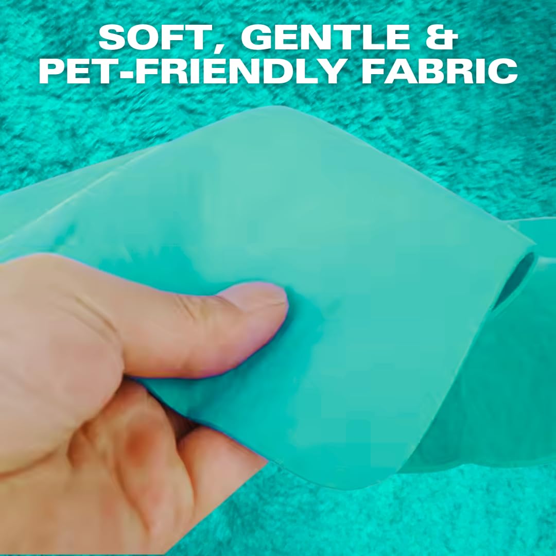 Basil Absorbent Pet Towel 66 x 43 cm – Quick Dry, Soft Microfiber Bath Towel for Dogs & Cats