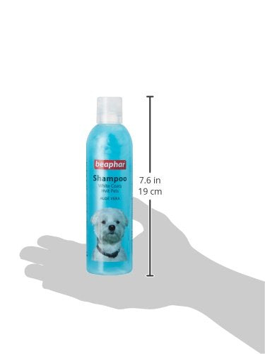 Beaphar Shampoo White Coat Green Tea Extract & Aloe Vera - 250ml