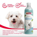 Load image into Gallery viewer, Beaphar Shampoo White Coat Green Tea Extract &amp; Aloe Vera - 250ml