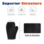 Load image into Gallery viewer, SmartyPet Rubber Pet Bathing &amp; Grooming Glove – Black