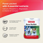 Load image into Gallery viewer, Beaphar Bone Builder for Dogs &amp; Cats – 400gm | Strong Bones &amp; Healthy Joints Supplement