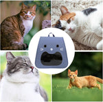 Load image into Gallery viewer, Cat-Face Breathable Pet Carrier – Comfortable Travel for Your Feline