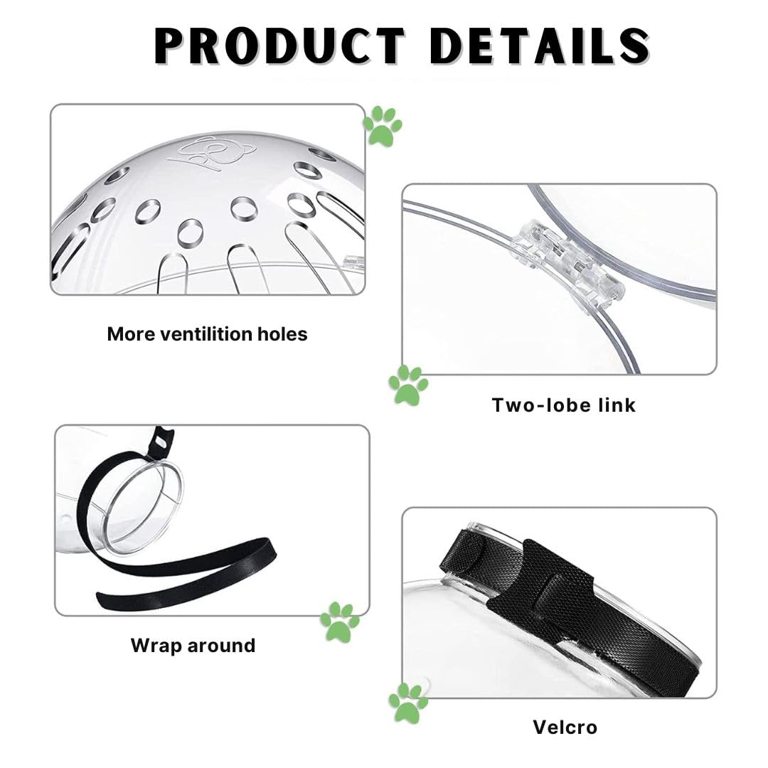 Cat Astronaut Muzzle – Anti-Bite & Scratch Grooming Helmet
