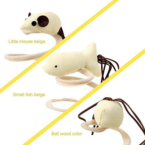 Interactive Spring Mouse Cat Toy – Sisal Scratching Pad & Bouncing Plush Toy