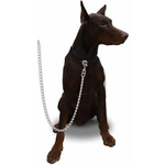 Load image into Gallery viewer, Premium Heavy-Duty Iron Dog Chain Leash with T-Bar &amp; Swivel Snap Hook