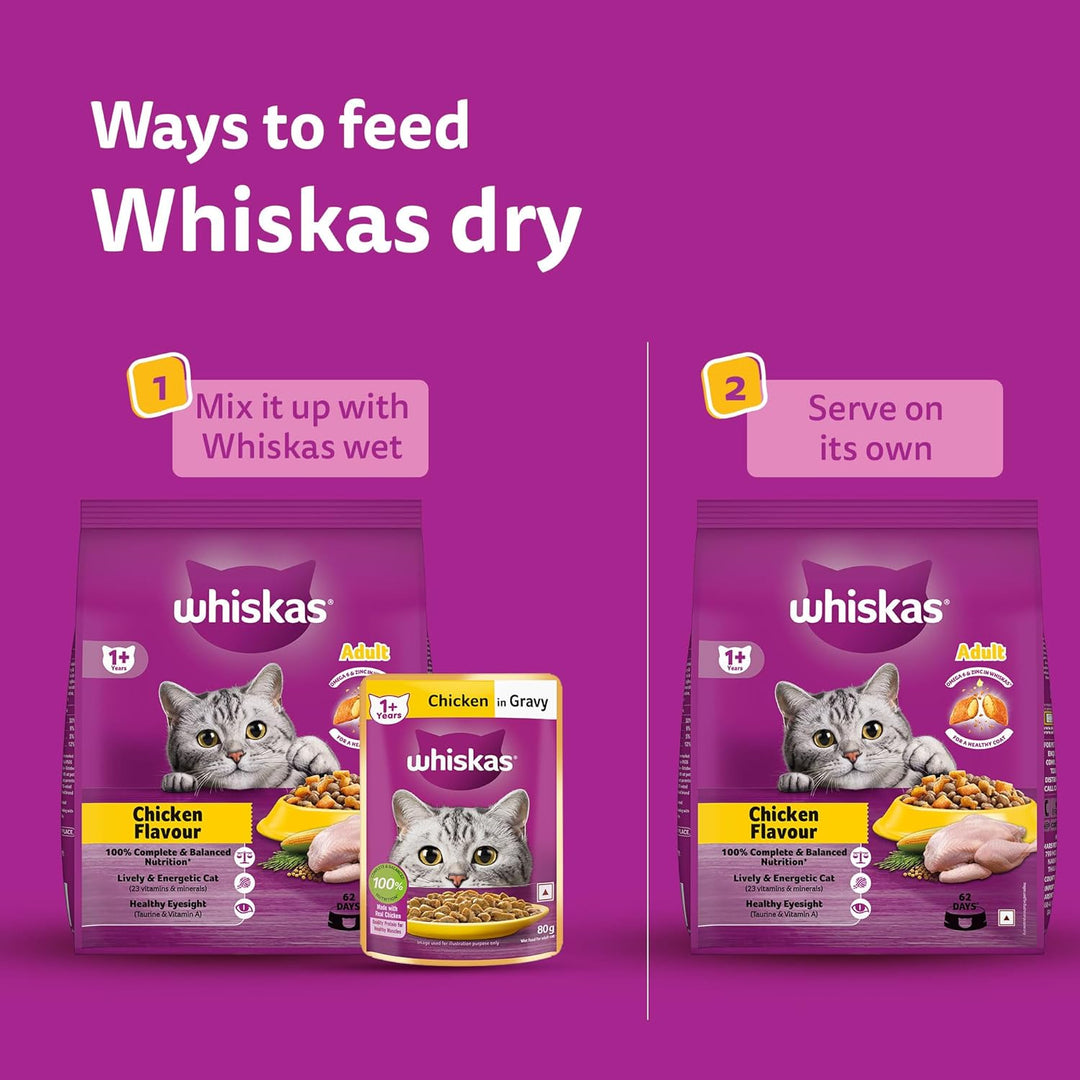 Whiskas Chicken Adult Cat Food